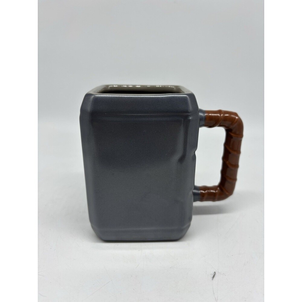 Disney Store Thor's Hammer Ceramic Mug Marvel Collectible 3D Tea/Coffee Cup